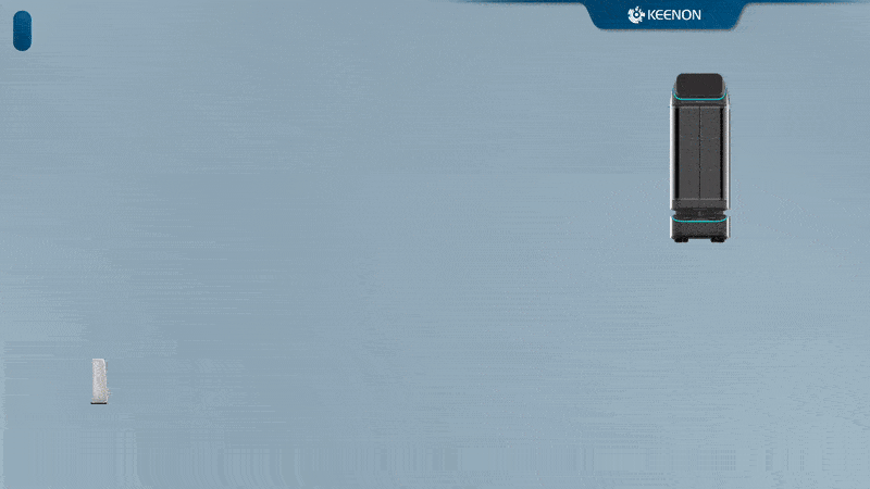 หุ่นยนต์เสิร์ฟอาหาร keenon robot รุ่นT-3 MAX